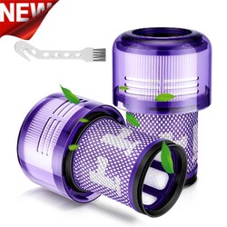 Waschbarer Hepa-Filter für Dyson V12 Detect Slim Absolute Total Clean 3 Stück