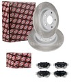 ASHIKA BREMSENSET 278mm HINTEN passend für MAZDA 6 Limo Kombi GJ GL ab 2012