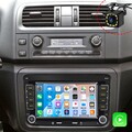7" Carplay Autoradio GPS NAVI WIFI Bluetooth FM RDS Für Skoda Fabia II 2007-2014