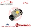 RADBREMSZYLINDER TROMMELBREMSE PAAR BREMBO A 12 630 2PCS P FÜR VAUXHALL