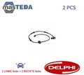 SS20298 ABS SENSOR DREHZAHLFÜHLER HINTEN DELPHI 2PCS FÜR AUDI A4,B5