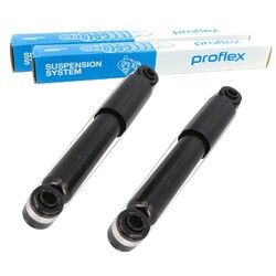 2x PROFLEX GAS-STOßDÄMPFER HINTEN passend für CITROËN BERLINGO PEUGEOT PARTNER |