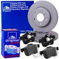 ATE BREMSSCHEIBEN 259mm+ BELÄGE VORNE passend für RENAULT KANGOO NISSAN KUBISTAR