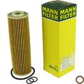 MANN-FILTER Ölfilter mit Dichtung für Mercedes-Benz C-Klasse W204 S204 R172 200