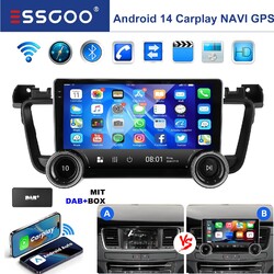 Für Peugeot 508 2011-2018 9" Android Autoradio GPS Navi WIFI Bluetooth USB +DAB