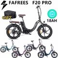 FAFREES F20 PRO e Bike Klapprad Elektrofahrrad 20 Zoll Akku 18ah Pedelec Shimano