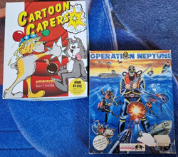 Big Box Spiele für Atari ST - Cartoon Capers & Operation Neptune