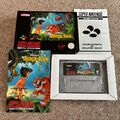 Dschungelbuch SNES Super Nintendo NES Kinder Action Adventure Videospiel verpackt PAL