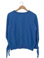 Feinstrickpullover Damen Pullover Gr. DE 38 blau Casual-Look