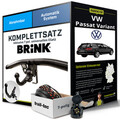 Für VW Passat Variant B7 365 Anhängerkupplung abnehmbar +eSatz 7pol uni 10- NEU