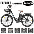 FAFREES E Bike 26 Zoll Elektrofahrrad 250W City SUV E-Bike E-Mountainbike 20.3Ah
