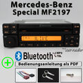 Original Mercedes Special MF2197 Bluetooth Radio MP3 Audio-Streaming CD-R Set