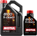 MOTUL 8100 X-CLEAN+ 5W-30 Motoröl 5+1=6 Liter VW Longlife 3 BMW Mercedes Porsche