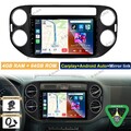 9" 4+64G Android 15 Autoradio Carplay DAB+ Kam GPS Navi für VW Golf Plus 521 5M1