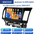 8-Core Android 13 Autoradio Für Mitsubishi Lancer 10.1" CarPlay GPS Navi DSP BT