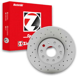 1x Zimmermann Bremsscheibe Formula Z Ø380mm Vorne links passend für BMW 2 M2 M4