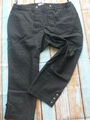 Sheego 7/8 Hose Caprihose schwarz Gr 44 bis 56 Übergröße (3 546)