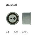 1x Spannrolle, Zahnriemen SKF VKM 75630 passend für HYUNDAI KIA
