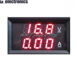 Dual LED Digital Voltmeter Amperemeter DC 0-100 V /AC80-300V 5/10/20/50/100A NEW