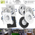 IP44 LED dimmbar Decken Einbau Strahler Set 5W SD flach 35 mm Bad außen MAR44