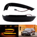 2 Stk LED Blinker Rückspiegel Schwarz für VW Touareg 7L6 7L7 7LA BJ. 2002-2006