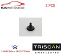 ABS SENSOR DREHZAHLFÜHLER PAAR HINTEN TRISCAN 8180 13202 2PCS A NEU