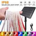 Solar LED Streifen Stripe 2835 Lichtband Wasserdicht Lichtschlauch Selbstklebend
