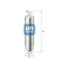 UFI Kraftstofffilter 31.852.00 für ALPINA BMW