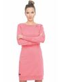 ragwear  Kleid in Pink Sweatkleid Menita O 100% Baumwolle (UVP 80€)