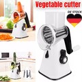 3-IN-1 Multifunktions Gemüseschneider Gemüsehobel Obstschneider Trommelreibe DE