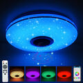 36W RGB LED Deckenleuchte Sternenhimmel Dimmbar Deckenlampe mit Fernbedienung