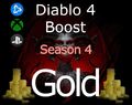 Diablo 4 Season 4  GOLD 10m/50m/200m/500m - PC/PS/XBOX