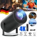 Mini 4K Beamer UHD Heimkino Projektor LCD 5G WiFi Bluetooth Android Taschenkino