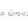 1x ORIGINAL® Monroe Fahrwerksfeder Hinten für VW PASSAT B6 Variant TIGUAN
