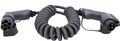 KS-Tools 117.7330 efuturo Spiralladekabel Typ 2 auf Typ 1 Stecker, 1 Phase, bis
