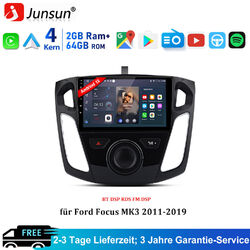 Autoradio Für Ford Focus MK3 2012-2018 Android 14 GPS Nav Carplay FM BT RDS +DAB