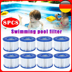 8Für Filterpatrone Poolfilter Filterkartusche Poolreinigung | Gr. 6 VI Lay Z Spa
