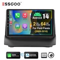 Für Ford Fiesta MK6 2009-2013 64G Android 14 Apple Carplay Autoradio GPS NAV RDS
