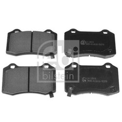 Febi Bilstein 116382 Bremsbelagsatz Scheibenbremse Hinterachse für Chrysler Jeep