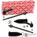 2x FEBI PROKIT SPURSTANGEN MIT LENKMANSCHETTEN Li+Re passend für CITROËN C4