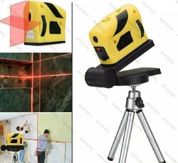 4 in 1 Laser Level Wasserwaage Kreuzlaser Linienlaser Querlinienlaser Stativ*#