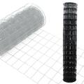 Gartenzaun Maschendraht 1,5x10m Zaun Gitterzaun Schweißgitter Wildzaun RAL7016