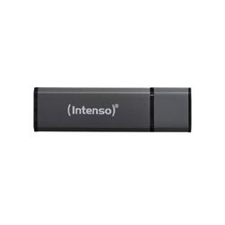 Intenso USB-Stick 2.0 Alu Line 64 GB anthrazit Datenspeicher im edlen Aluminium