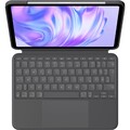 Logitech Combo Touch Tastatur und Foliohülle mit Trackpad grafit