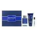 Montblanc Explorer Ultra Blue 3er Set: EDP 100ml 7,5ml Duschgel 100ml Herren