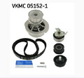 SKF Wasserpumpe + Zahnriemensatz VKMC 05152-1 Opel Astra G Opel Corsa C Zafira A