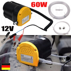 Ölpumpe Ölabsaugpumpe Auto Öl Absaugpumpe Heizöl Motoröl Diesel Ölwechsel,12V DE