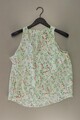 Esprit Ärmellose Bluse Regular Bluse für Damen Gr. 40, M mit Blumenmuster grün