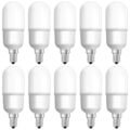 10 x Osram LED Star Stick Lampe 8W = 60W E14 matt 806lm Röhre 827 warmweiß 2700K