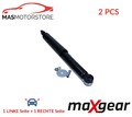 STOSSDAMPFER STOßDÄMPFER 2 STÜCK PAAR HINTEN MAXGEAR 11-0657 2PCS A NEU